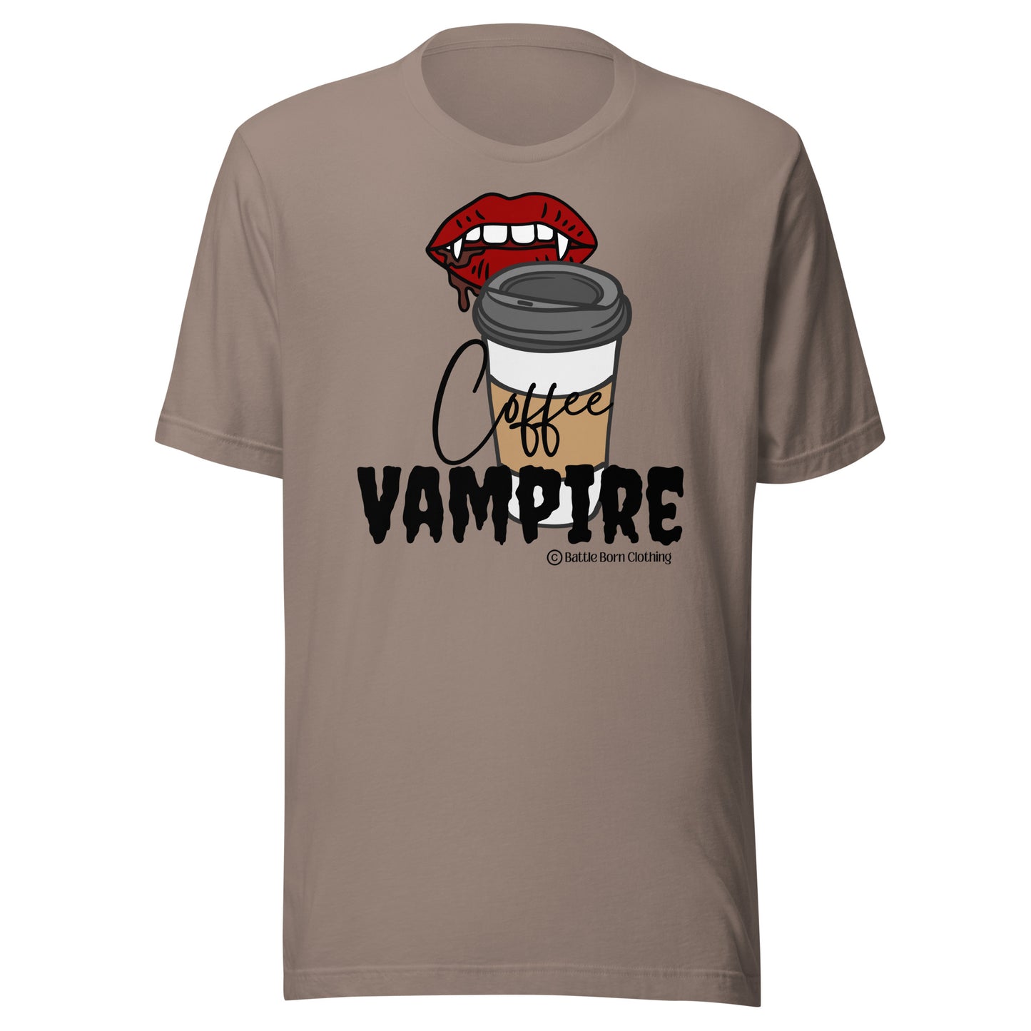 Coffee Vampire Unisex t-shirt