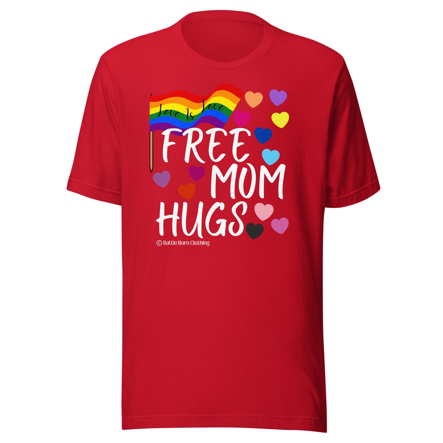 Free Mom Hugs Unisex t-shirt