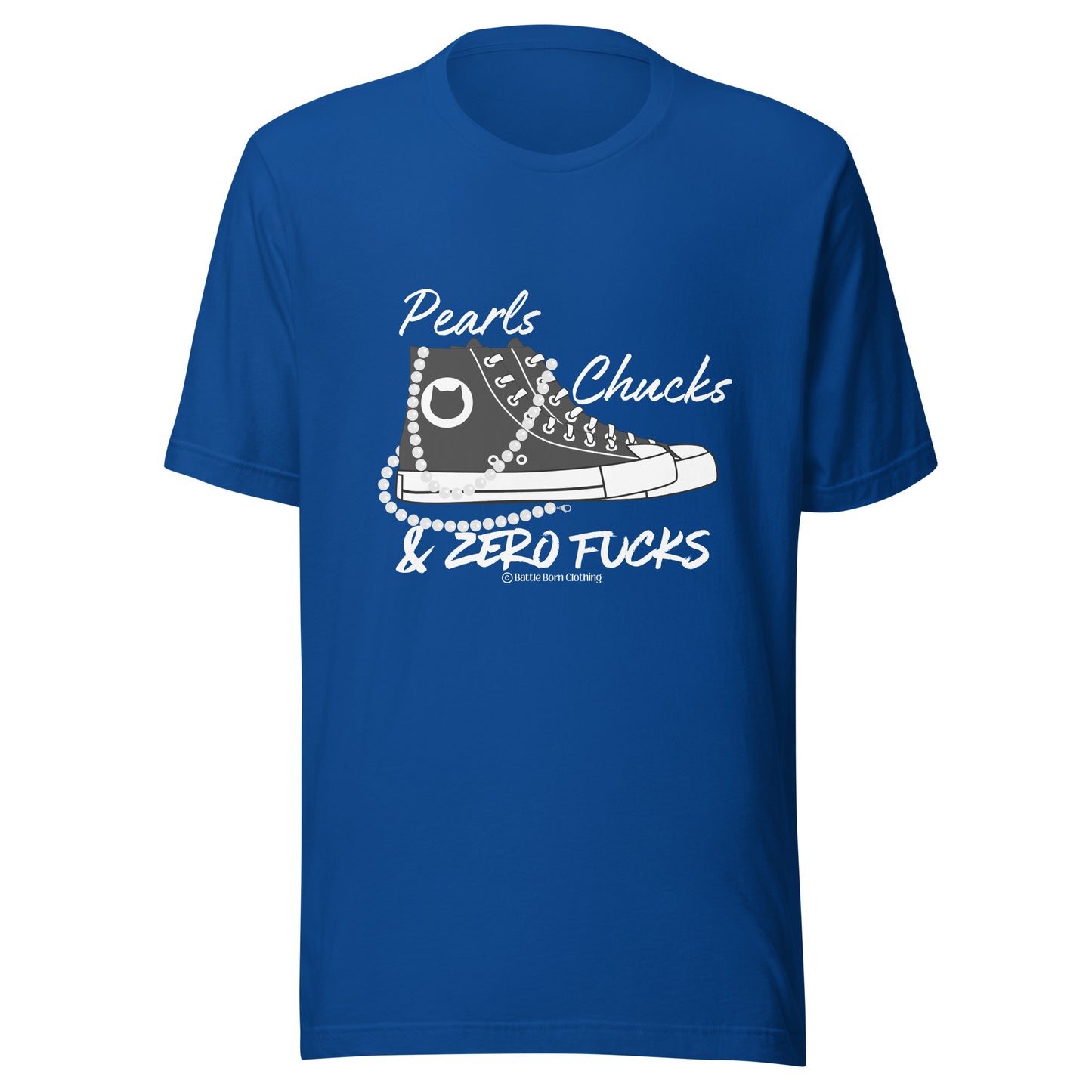 Pearls & Chucks Unisex t-shirt