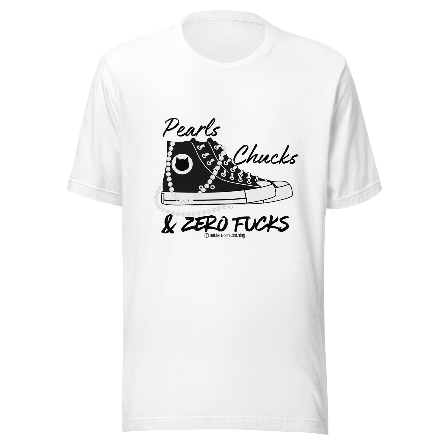 Pearls & Chucks Unisex t-shirt