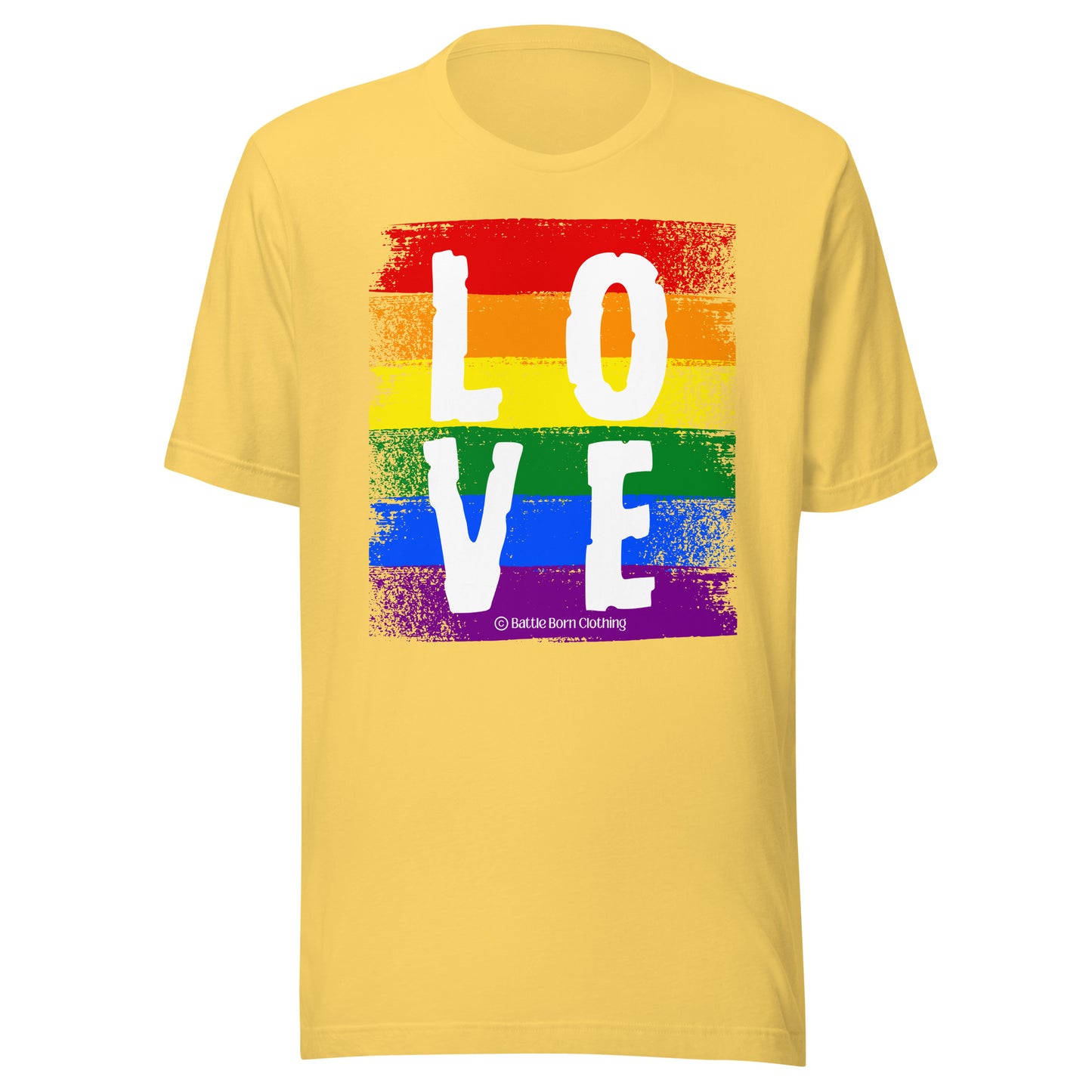 Love Paint Unisex t-shirt