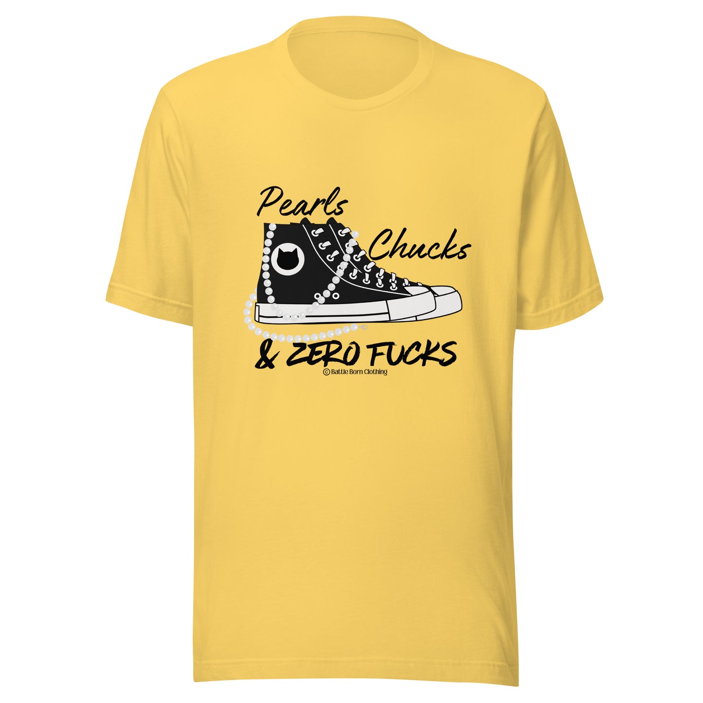 Pearls & Chucks Unisex t-shirt