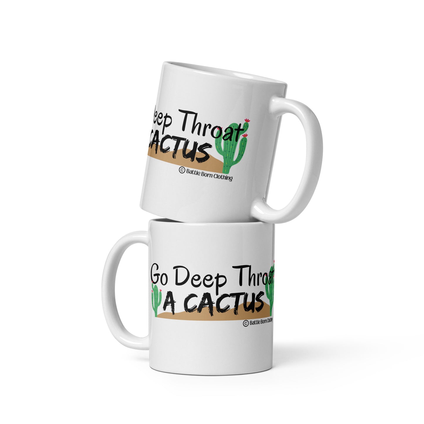 Deep Throat glossy mug