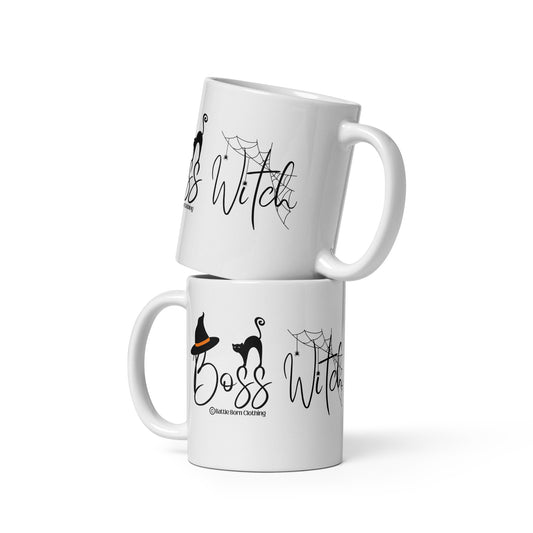 Boss Witch glossy mug