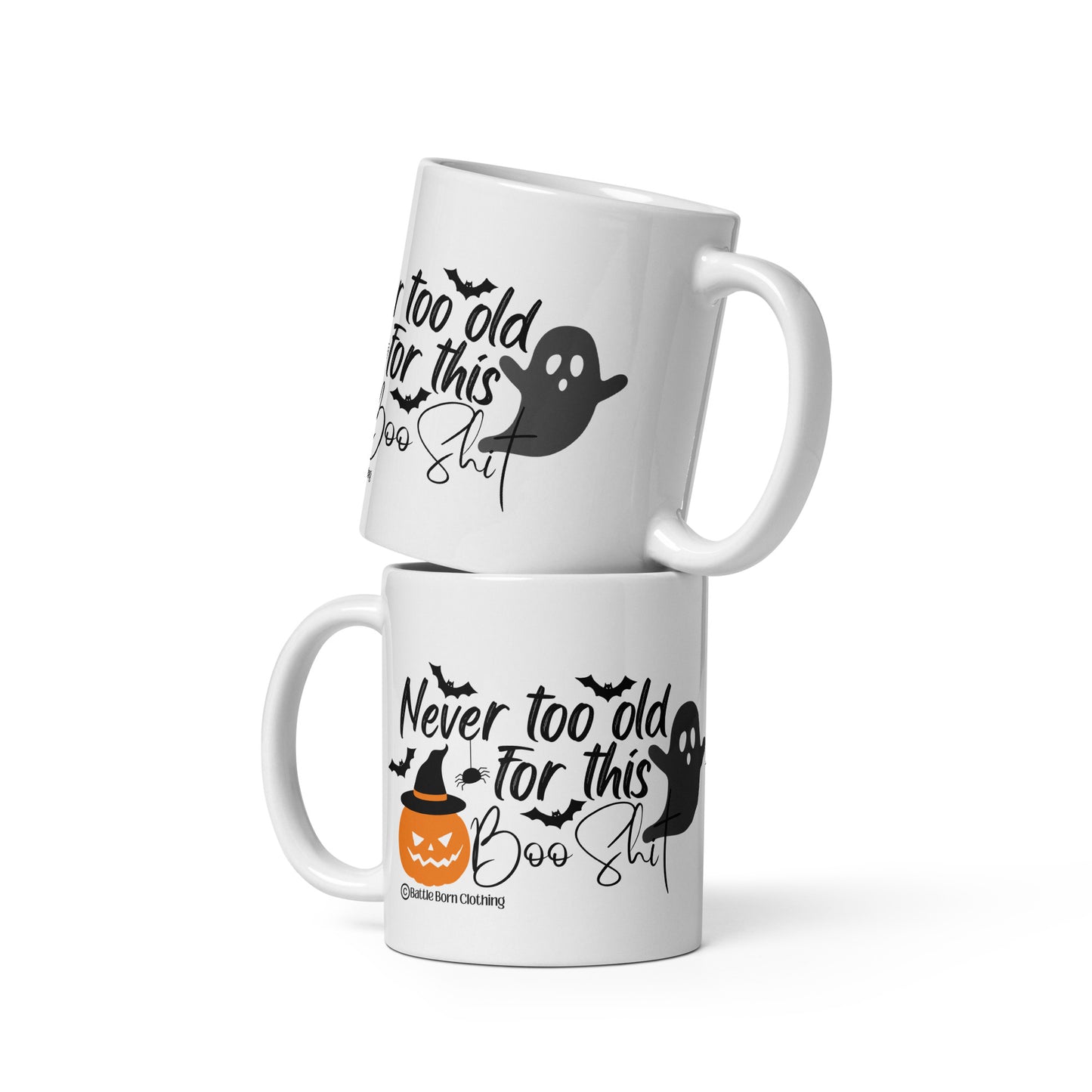 Boo Shit glossy mug