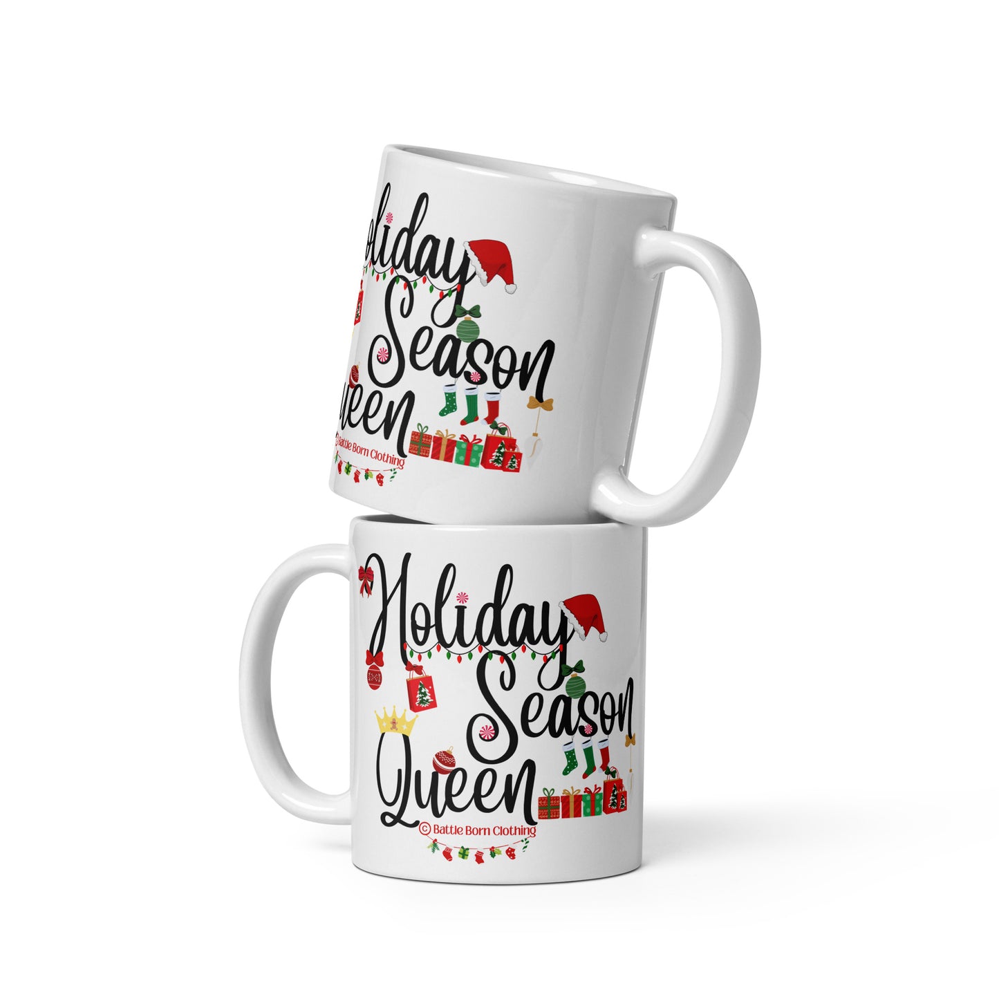 Holiday Queen glossy mug