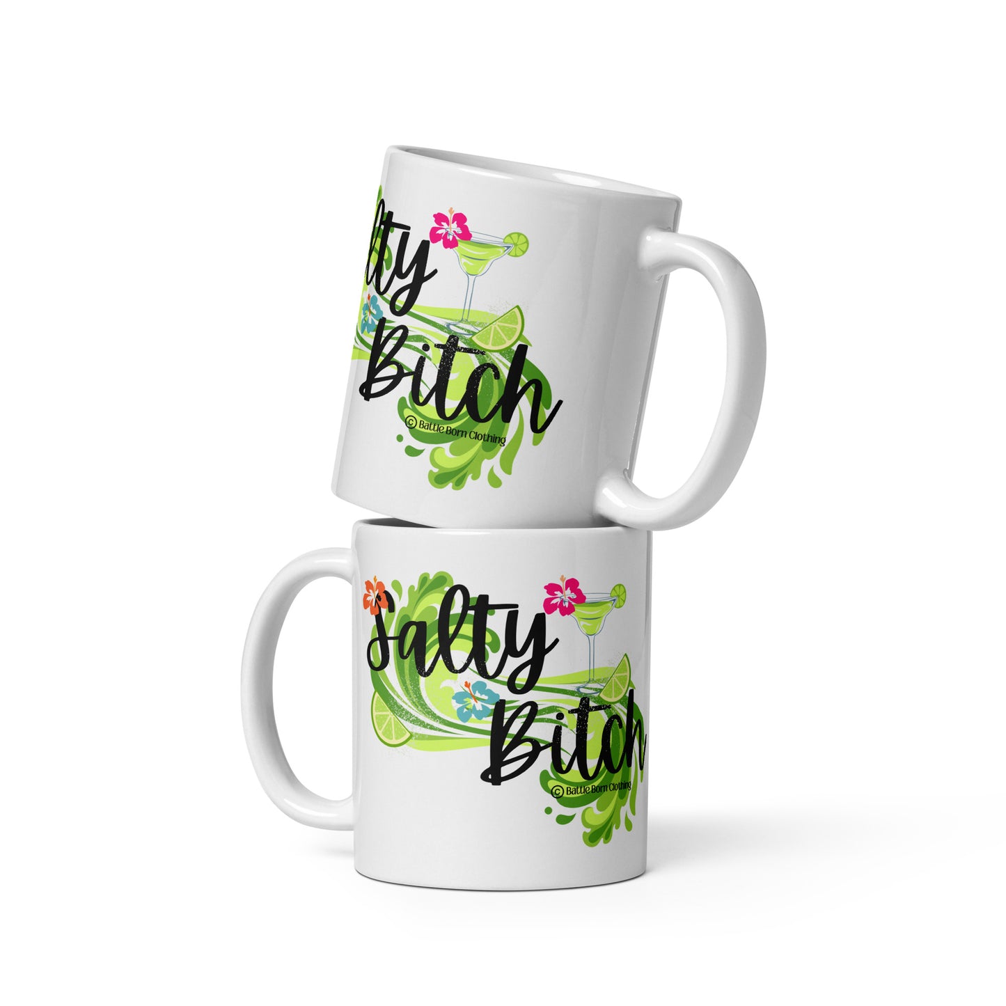 Salty Bitch glossy mug