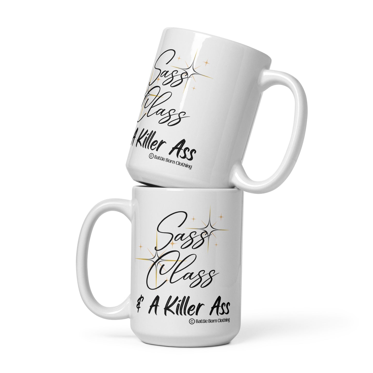 Sass & Class glossy mug