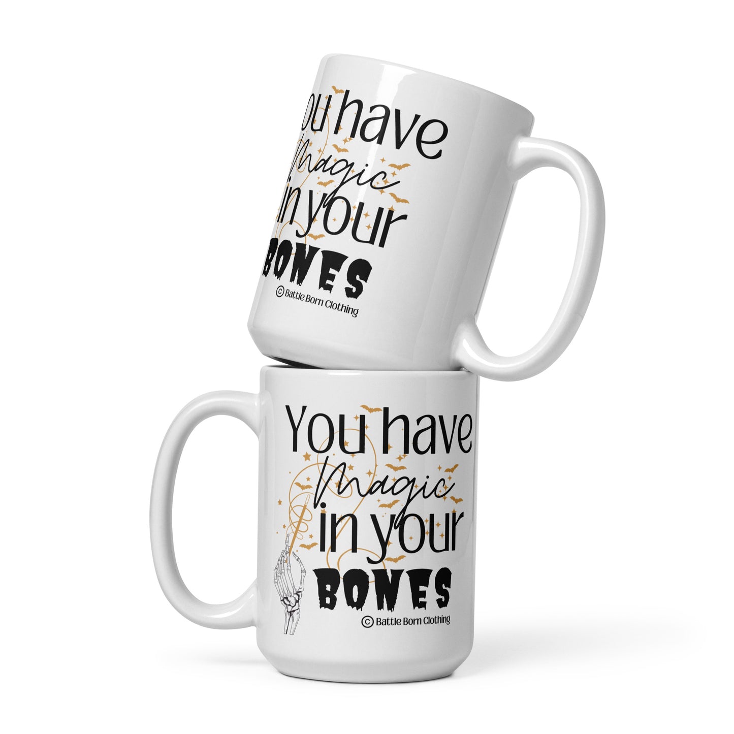 Magic Bones glossy mug