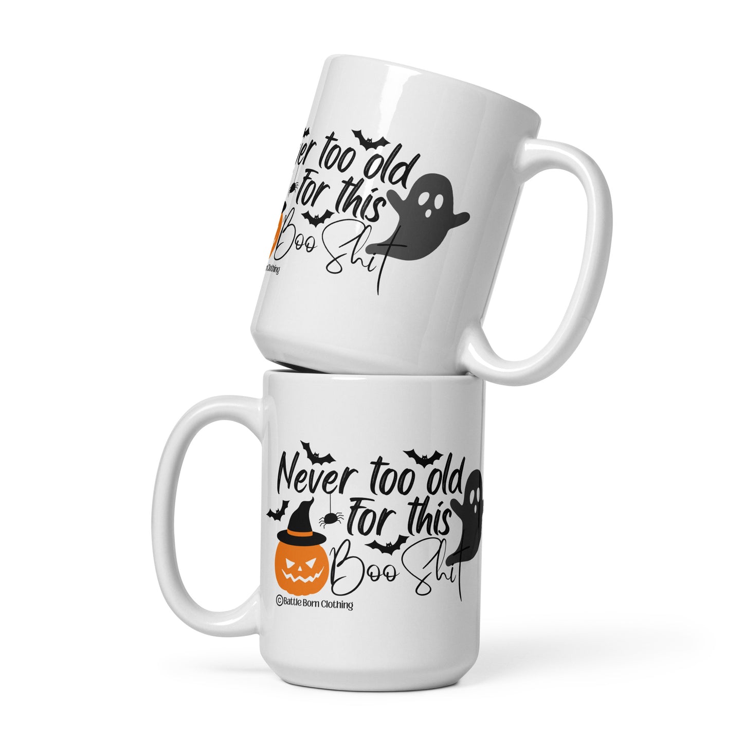 Boo Shit glossy mug