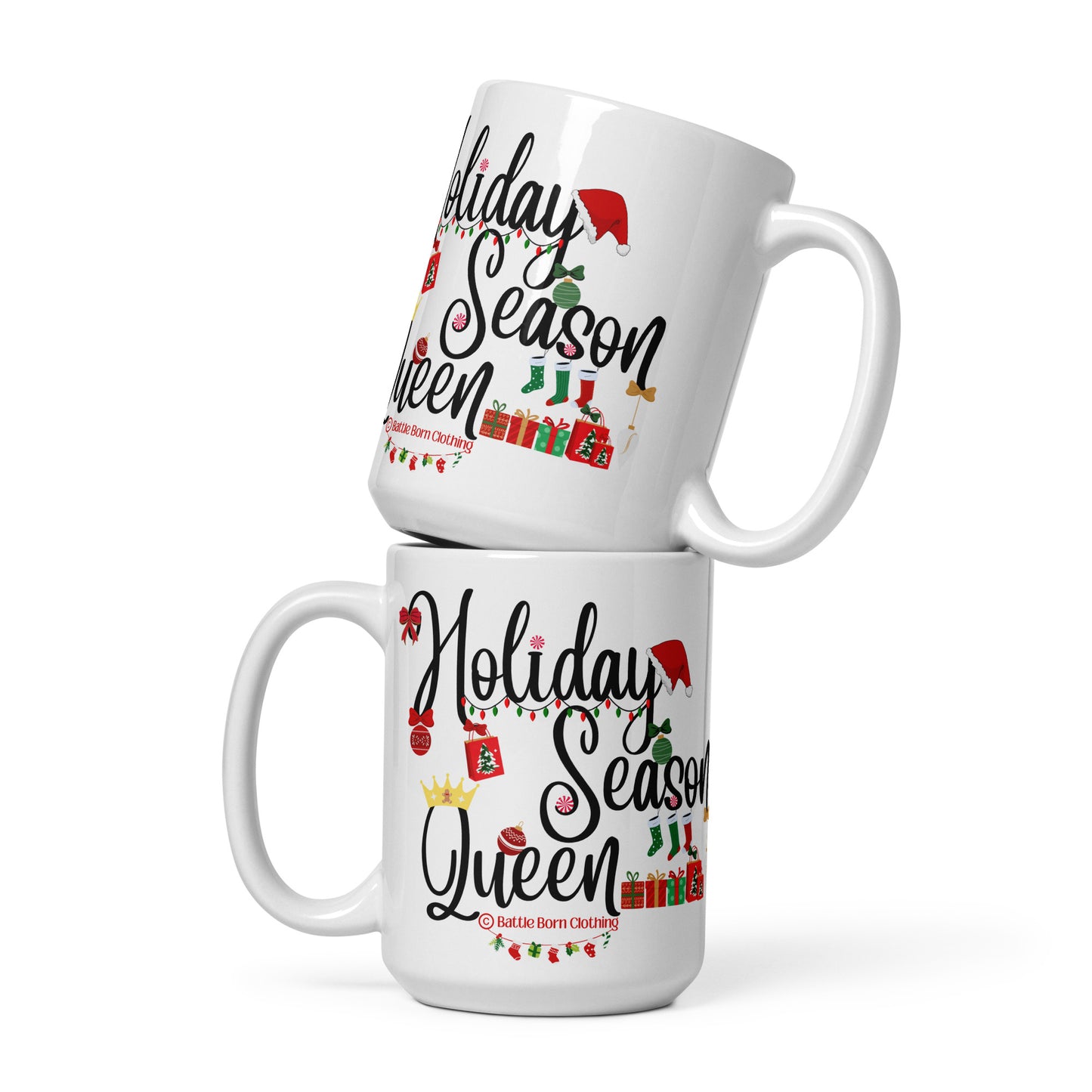 Holiday Queen glossy mug