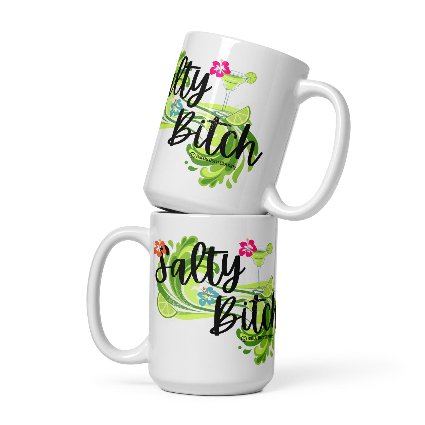 Salty Bitch glossy mug