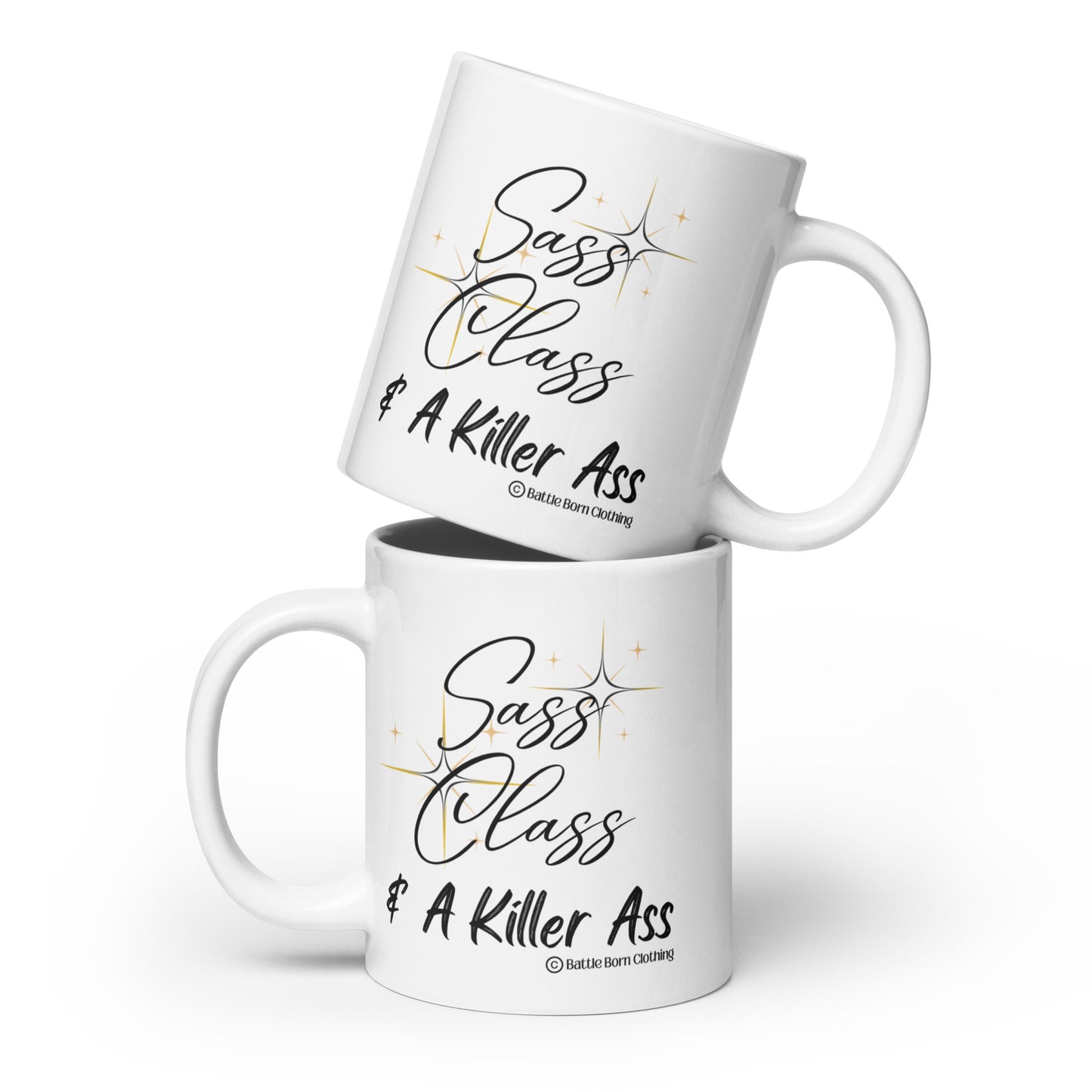 Sass & Class glossy mug