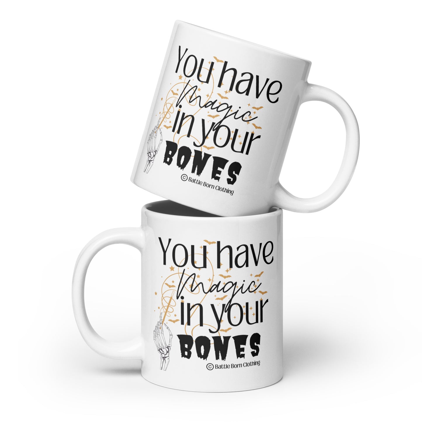 Magic Bones glossy mug