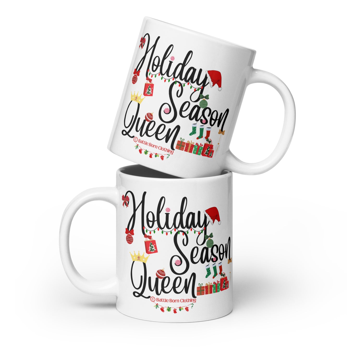 Holiday Queen glossy mug