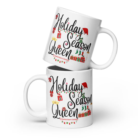 Holiday Queen glossy mug